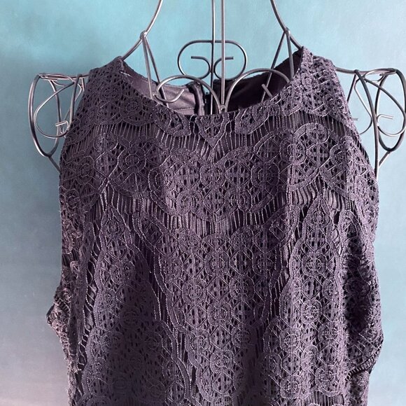 Mossimo - Black Lace Mini Dress - Picture 9 of 13